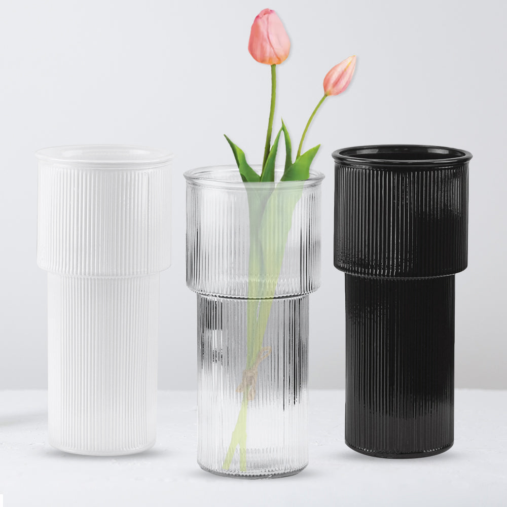 Serene Glass Vase - Wholesale Glass Floral Vases, Colorful Flower Vessels in Bulk & Decorative Containers For Florists | Unlimited Containers Inc