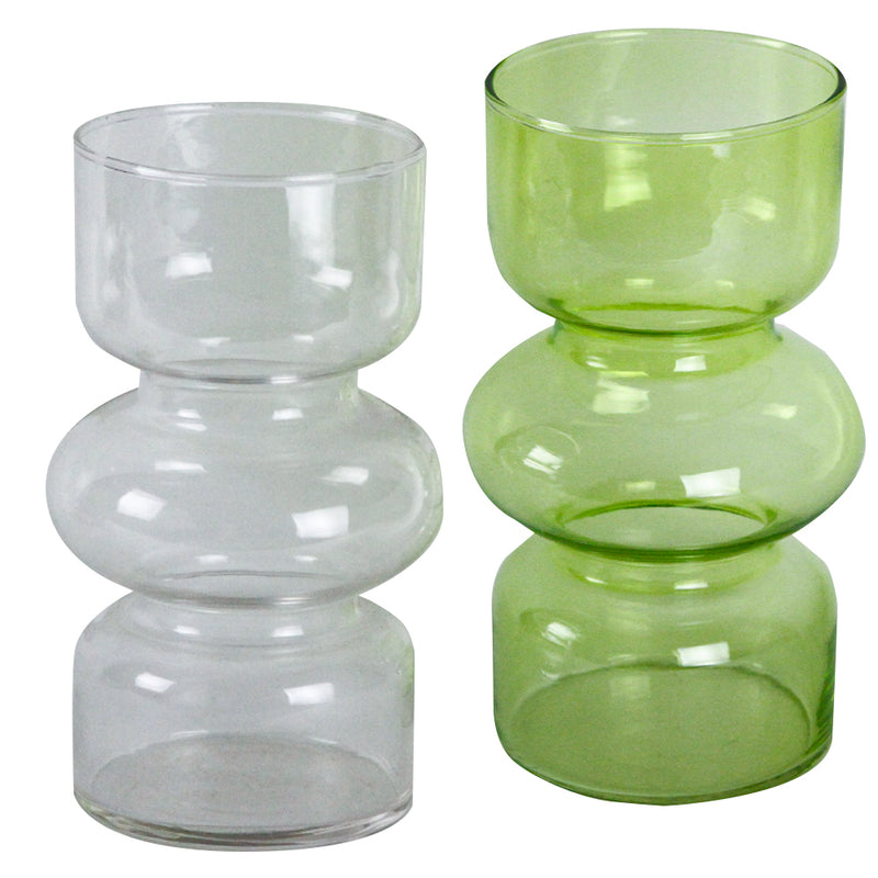 Dixon Glass Vase - Modern Glass Vases For Flowers | Unlimited Containers | Wholesale Decorative Vases For Flower Shops