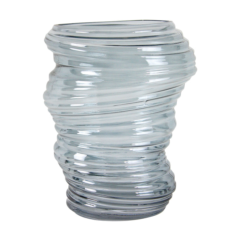 Tornado Glass Vase - Luxury Glass Flower Vase | Unlimited Containers | Wholesale Floral Vases For Home Decor Companies