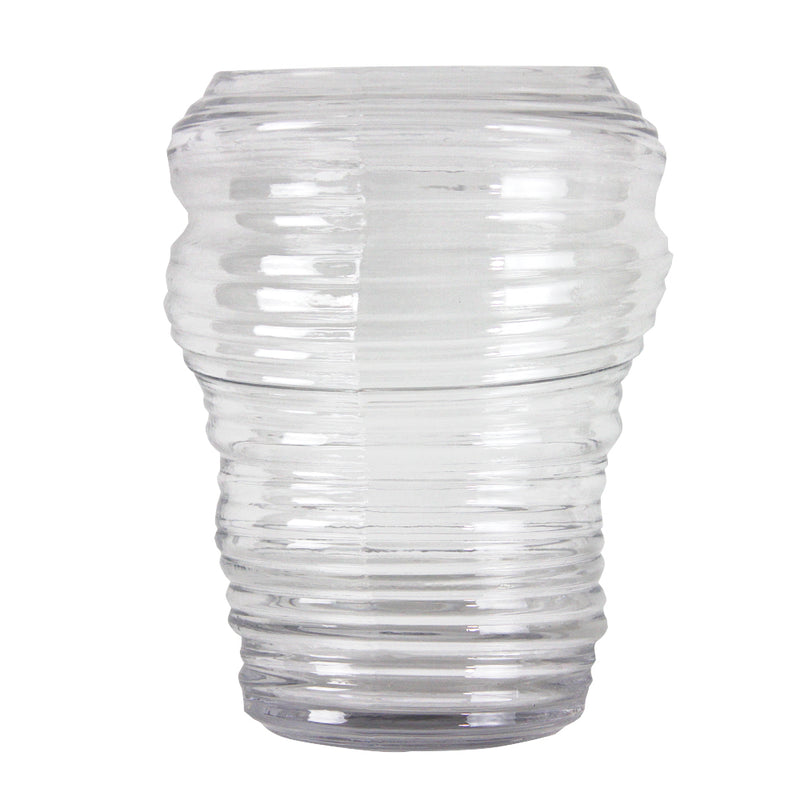 Tornado Glass Vase - Modern Glass Vases For Flowers | Unlimited Containers | Wholesale Decorative Vases For Flower Shops