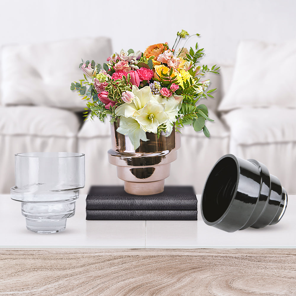 Kartell Mini Glass Vase - Decorative Glass Floral Vase | Unlimited Containers | Wholesale Vases For Florists