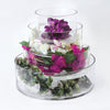 Low Cylinders - Decorative Glass Floral Vase | Unlimited Containers | Wholesale Vases For Florists