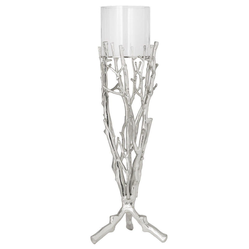 Branch Stand Pillar Holder - Wholesale Designer Metal Candleholders & Candelabras, Modern Centerpieces, Contemporary Plant Stands in Bulk for Interior Design & Home Decor | Unlimited Containers Inc