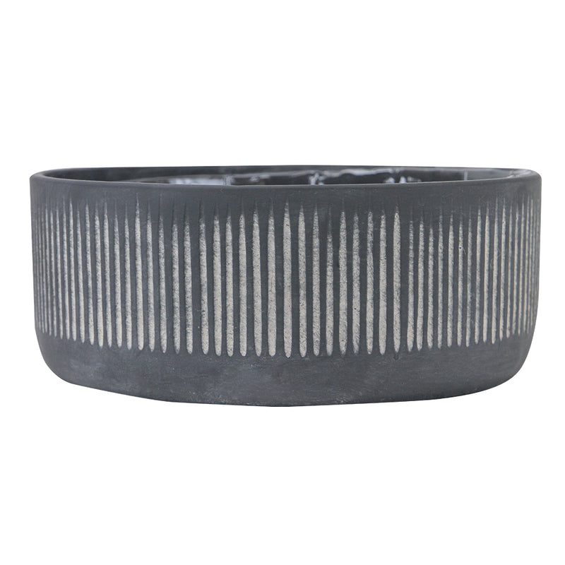 Fluted Ribbed Planter - Wholesale Ceramic Planters, Bulk Ceramic Pots & Decorative Pottery for Home Decor Industry | Unlimited Containers Inc