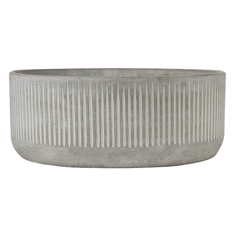 Fluted Ribbed Planter - Wholesale Ceramic Planters, Bulk Ceramic Pots & Decorative Pottery for Home Decor Industry | Unlimited Containers Inc