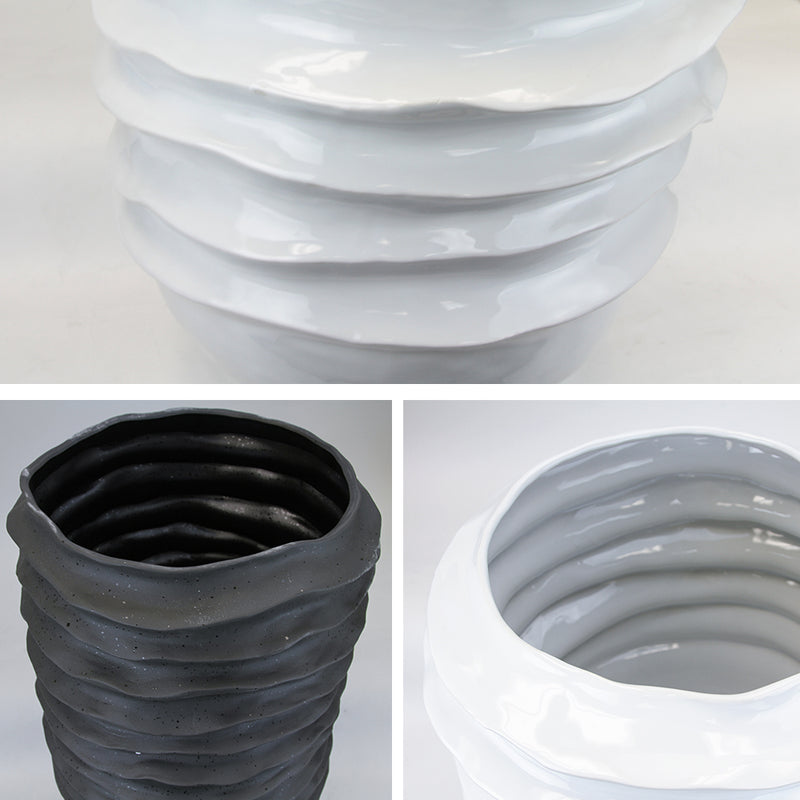Tornado Vase - Modern Ceramic Planters | Unlimited Containers | Wholesale Decorative Ceramic Planters For Florists
