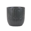Contempo Relief Ceramic Planter - Modern Ceramic Planters | Unlimited Containers | Wholesale Decorative Ceramic Planters For Florists