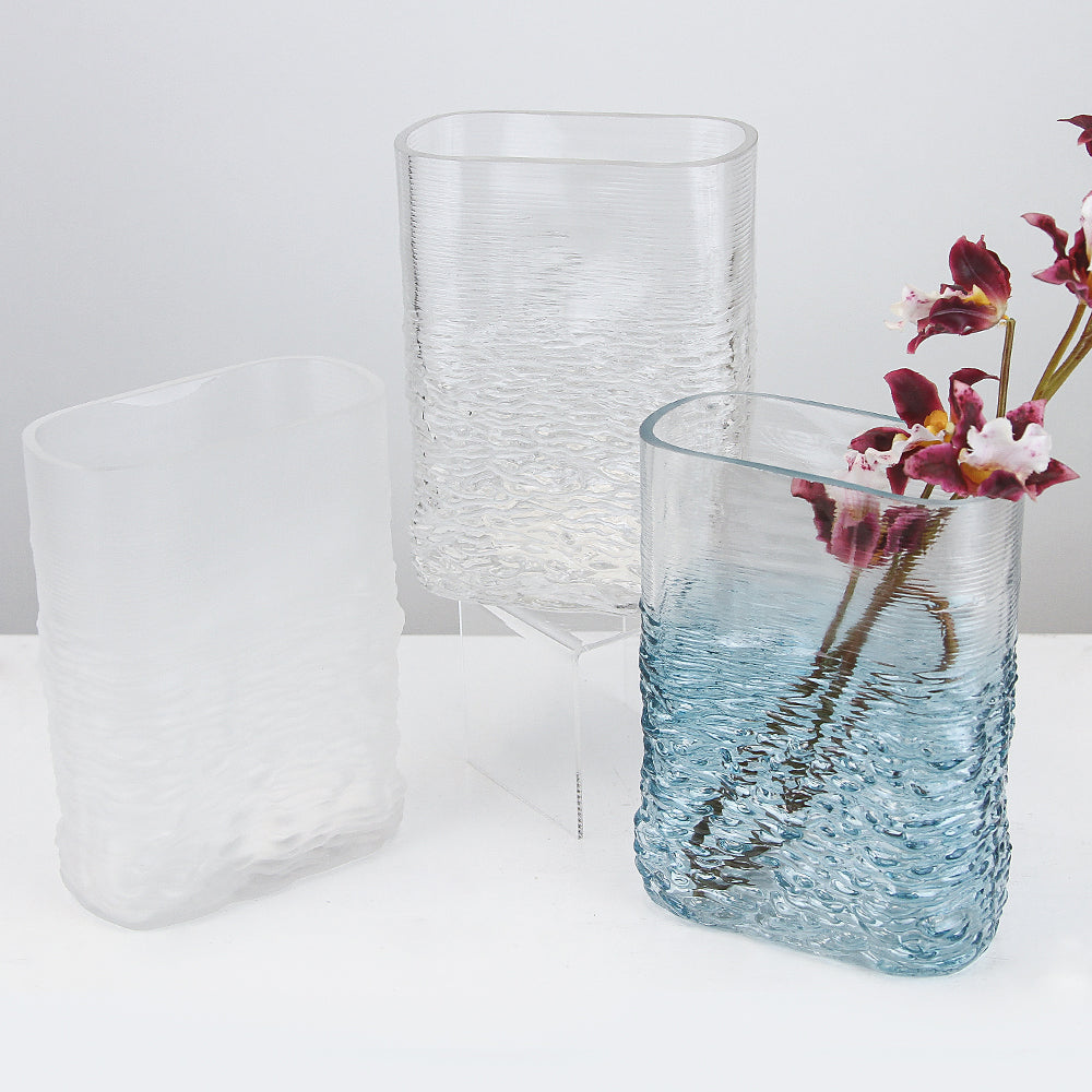 Echo Glass Vase - Decorative Glass Floral Vase | Unlimited Containers | Wholesale Vases For Florists