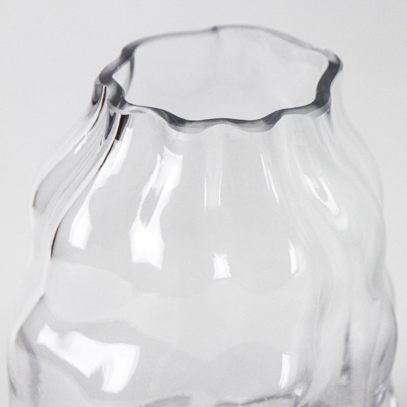 Craft Glass Vase - Pretty Glass Flower Vase | Unlimited Containers | Bulk Decorative Floral Containers For Florists
