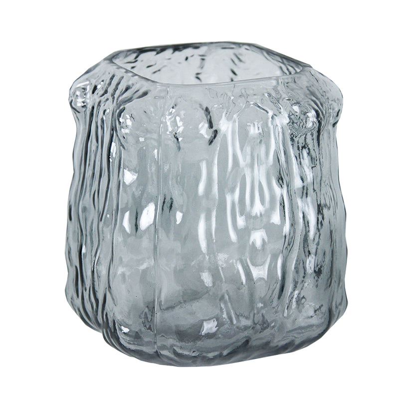 Molten Glass Vase - Designer Glass Floral Vase | Unlimited Containers | Bulk Floral Vases For Florists