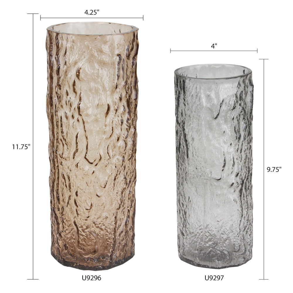Glacier Collection - Aesthetic Glass Floral Vessel | Unlimited Containers | Wholesale Flower Vases