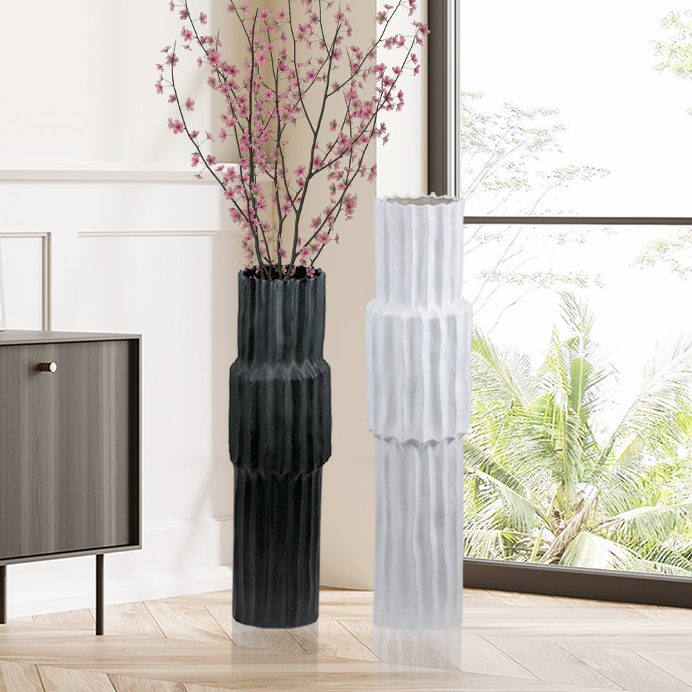 Flute Glaze Vase - Wholesale Ceramic Planters, Bulk Ceramic Pots & Decorative Pottery for Home Decor Industry | Unlimited Containers Inc