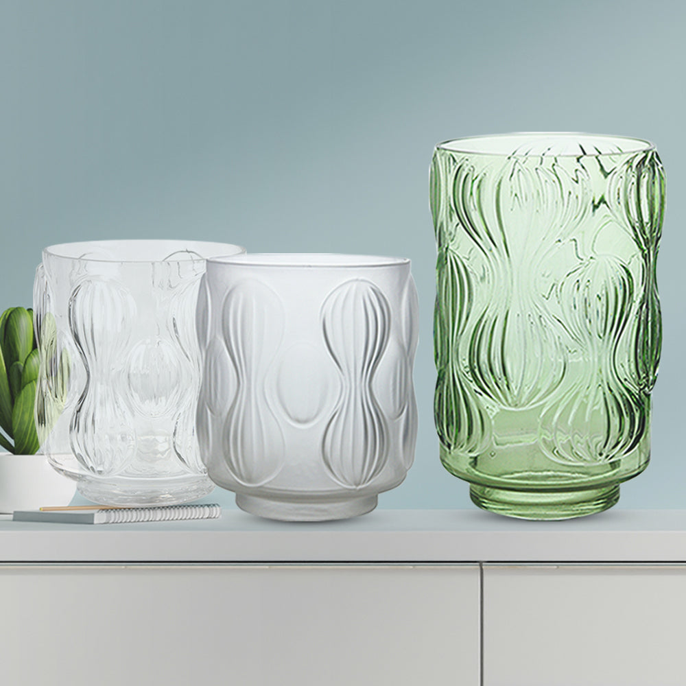 Art Glass Vase - Decorative Glass Floral Vase | Unlimited Containers | Wholesale Vases For Florists