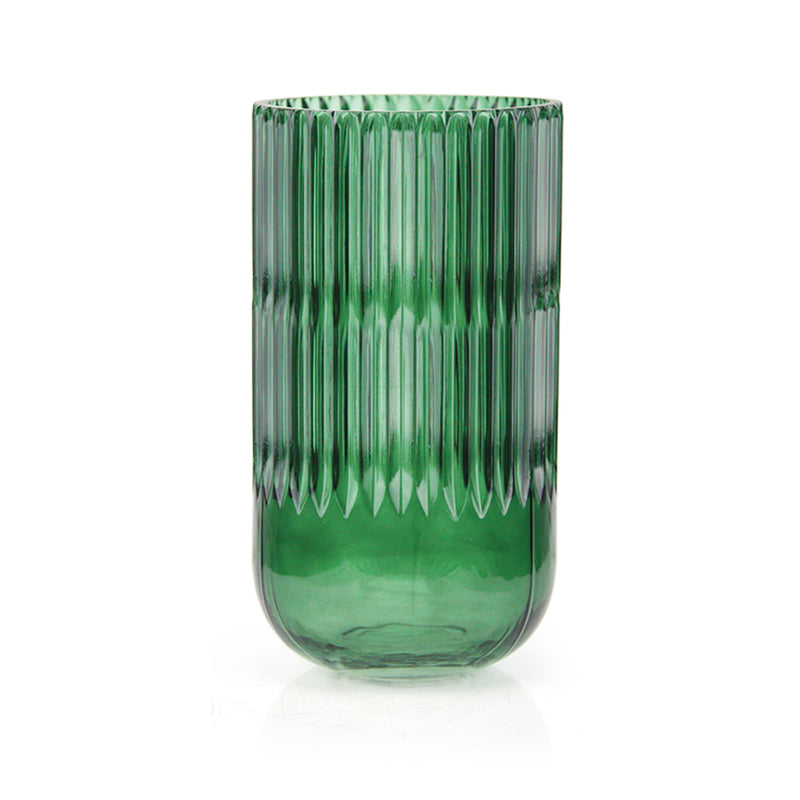18-0417, 18-0416 - Designer Glass Floral Vase | Unlimited Containers | Bulk Floral Vases For Florists