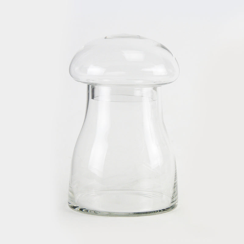 Glass Mushroom Terrarium - Modern Glass Vases For Flowers | Unlimited Containers | Wholesale Decorative Vases For Flower Shops