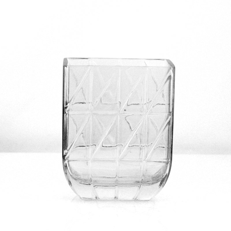 Geometric Rectangle Vase - Luxury Glass Flower Vase | Unlimited Containers | Wholesale Floral Vases For Home Decor Companies