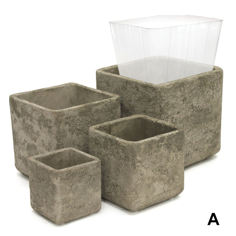 Urban Collection (with Liner) - Modern Ceramic Planters | Unlimited Containers | Wholesale Decorative Ceramic Planters For Florists