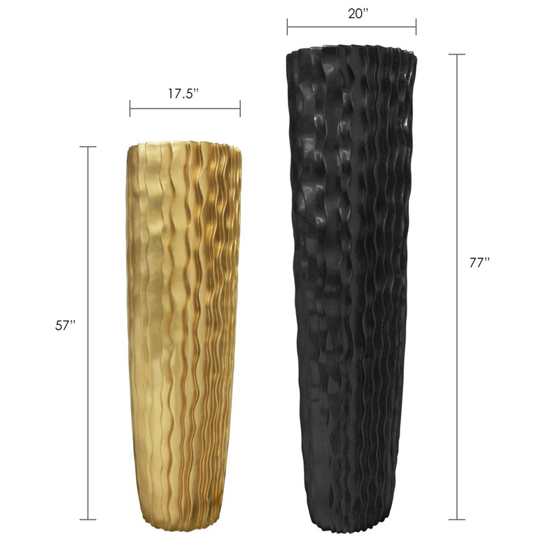 Grand Poly Resin - Wholesale Poly Resin Vases for Flowers, Designer Poly Resin Columns, Aesthetic Stands and Modern Centerpieces in Bulk for Home Decor Industry | Unlimited Containers Inc