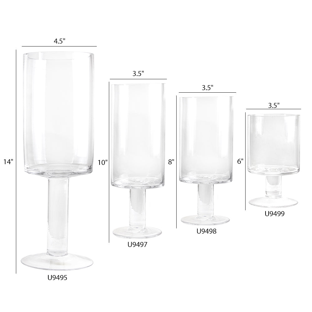 Linear Vase - Wholesale Glass Floral Vases, Colorful Flower Vessels in Bulk & Decorative Containers For Florists | Unlimited Containers Inc