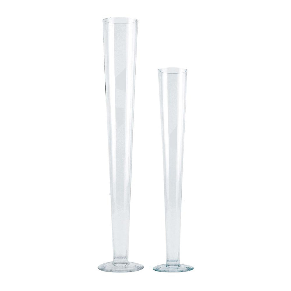 Pilsner Vase - Wholesale Glass Floral Vases, Colorful Flower Vessels in Bulk & Decorative Containers For Florists | Unlimited Containers Inc