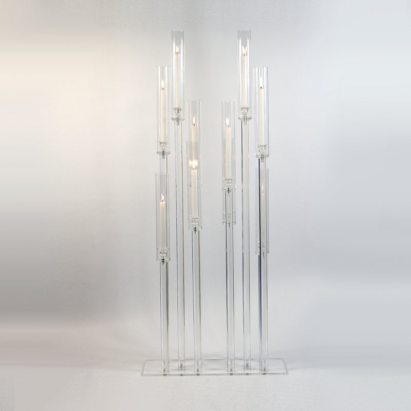 Grand Prism Acrylic Candelabra
