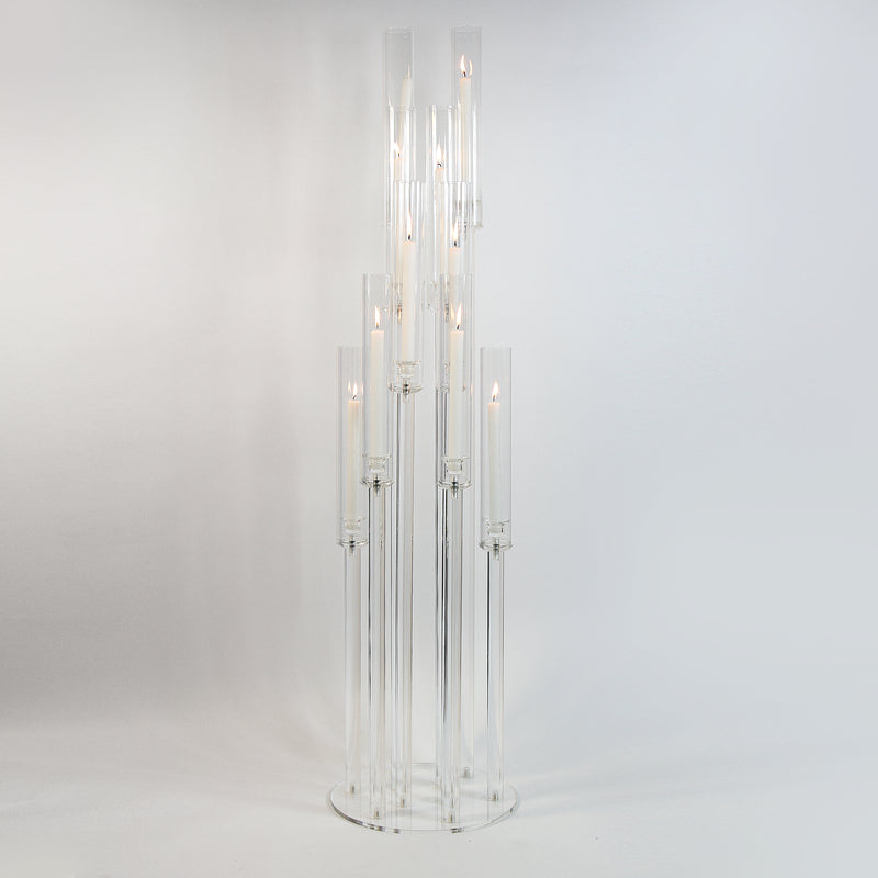 Grand Prism Acrylic Candelabra