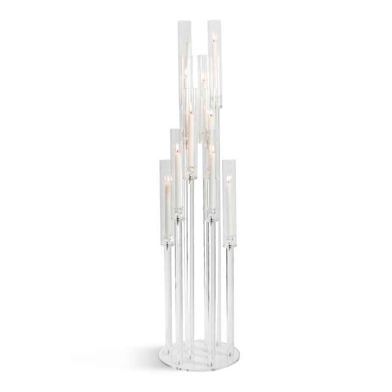 Grand Prism Acrylic Candelabra