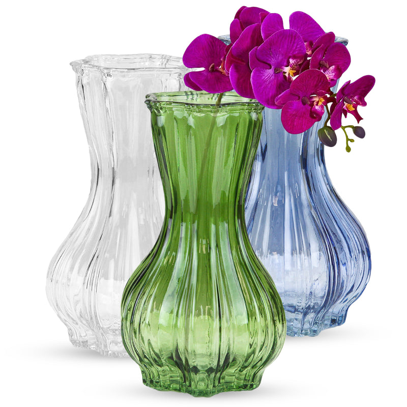 Anchor Glass Vase - Beautiful Glass Flower Arrangement Vase | Unlimited Containers | Wholesale Decorative Floral Vases Supplier