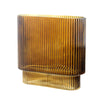 Fluted Vase - Modern Glass Vases For Flowers | Unlimited Containers | Wholesale Decorative Vases For Flower Shops