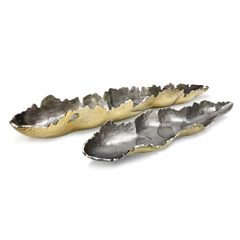 Pelagic Platter - Wholesale Designer Metal Candleholders & Candelabras, Modern Centerpieces, Contemporary Plant Stands in Bulk for Interior Design & Home Decor | Unlimited Containers Inc