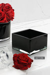 Luxury Thick Solid Color Layered Glass Squares