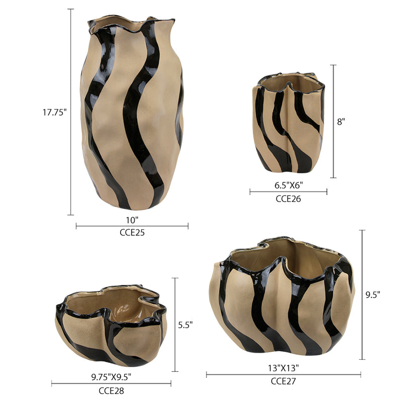Bulk Decorative Ceramic Pots For Plants | Unlimited Containers | Ornamental Ceramic Containers for Home Decor Industry