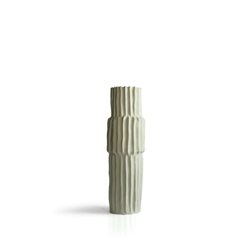Flute Glaze Vase