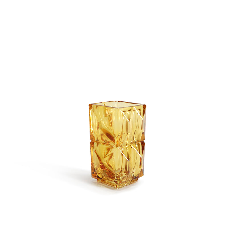 Crystalline Edge Bud Vase