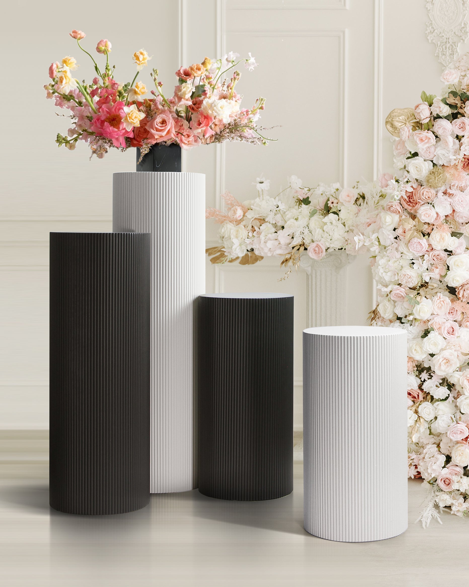 Ripped MDF Display Pedestal Column - Wholesale Case