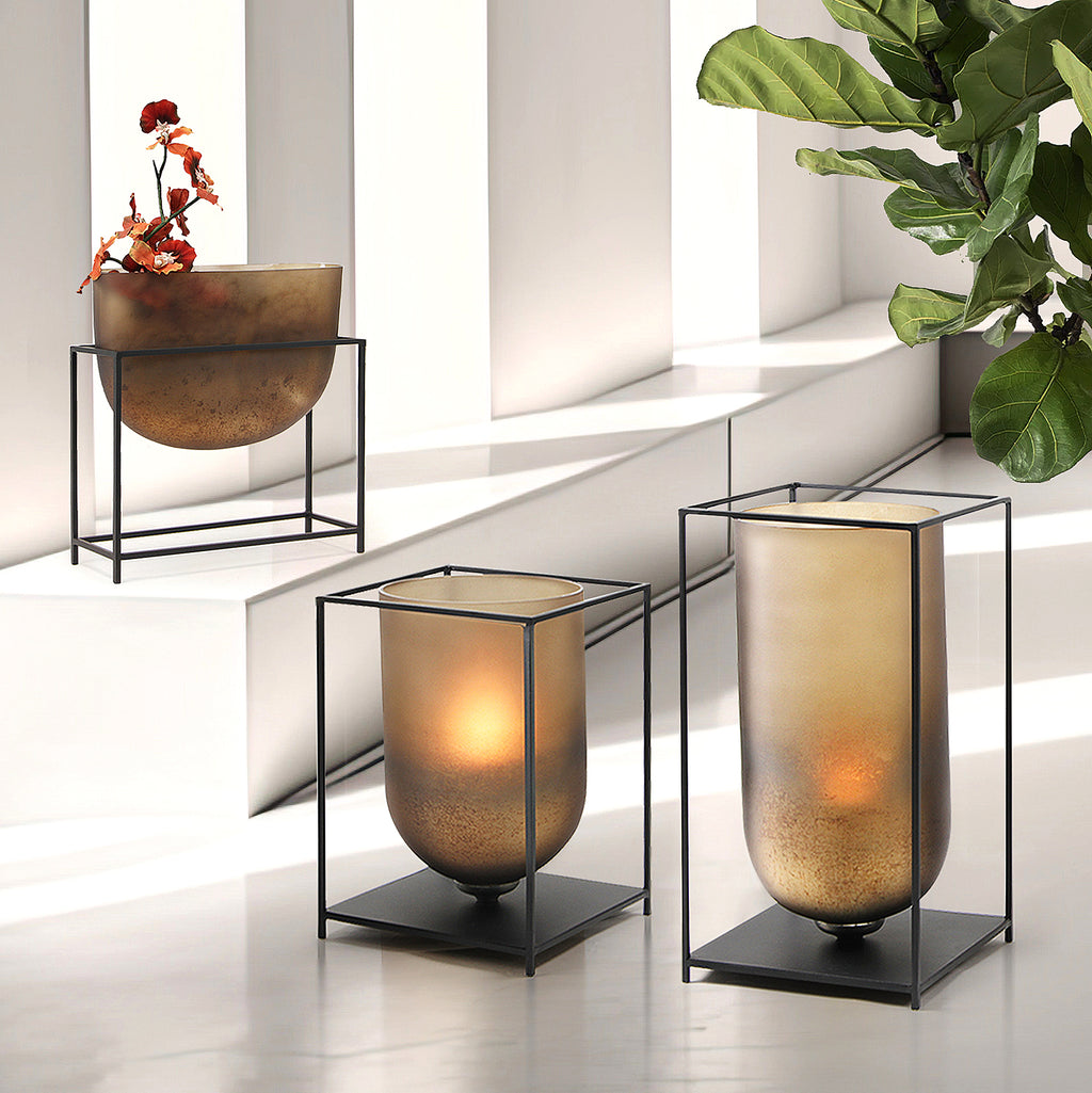 Astra Glow Candle Holder Vase
