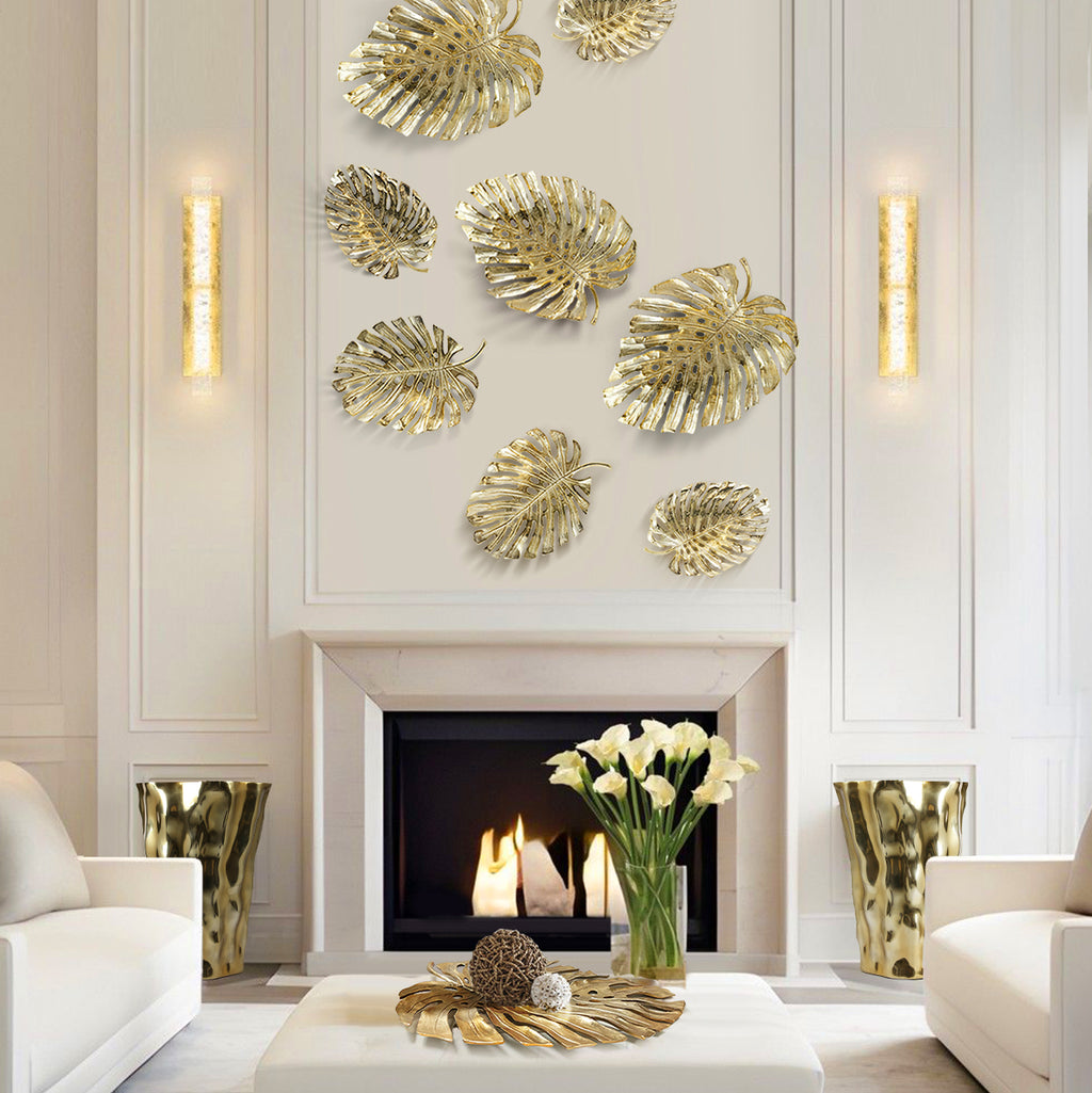 Dual-Purpose Monstera Leaf Wall Art and Platter