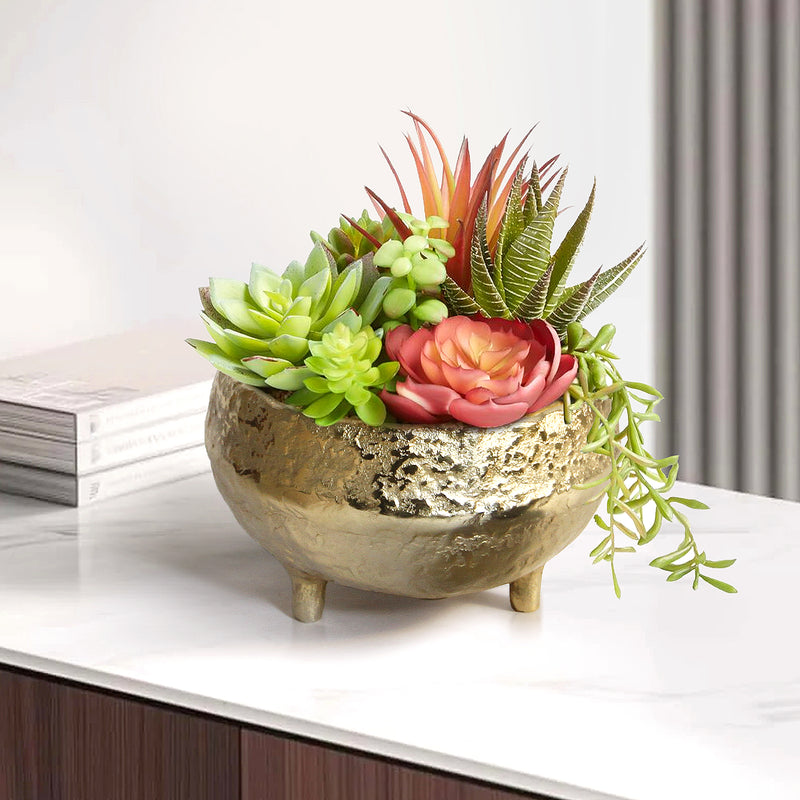 Aluminum Decorative Bowl Centerpiece