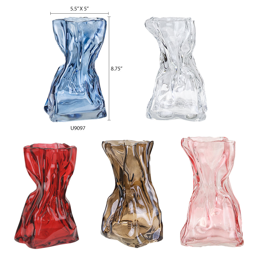Venetian Vase - Aesthetic Glass Floral Vessel | Unlimited Containers | Wholesale Flower Vases
