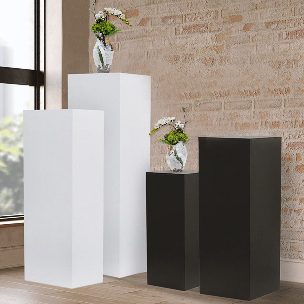 Wood Block Column - Wholesale Decorative Wooden Pots & Planters, Wood Columns, Natural Wood Plant Stands, Log Decor Home Accents in Bulk | Unlimited Containers Inc