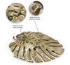 Dual-Purpose Monstera Leaf Wall Art and Platter