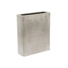 Etched Metallic Silver Cube & Squares Collection