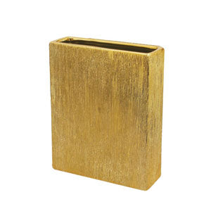 Etched Metallic Gold Cube & Square Collection