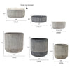 Bulk Decorative Ceramic Pots For Plants | Unlimited Containers | Ornamental Ceramic Containers for Home Decor Industry