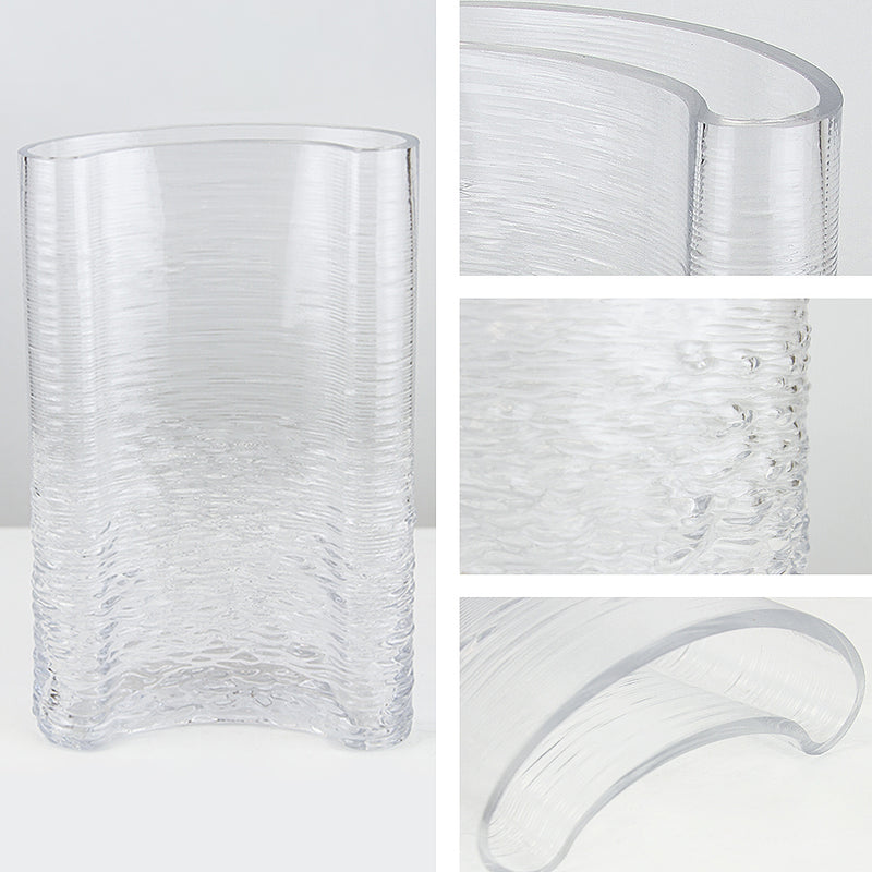 Moon Glass Vase - Aesthetic Glass Floral Vessel | Unlimited Containers | Wholesale Flower Vases