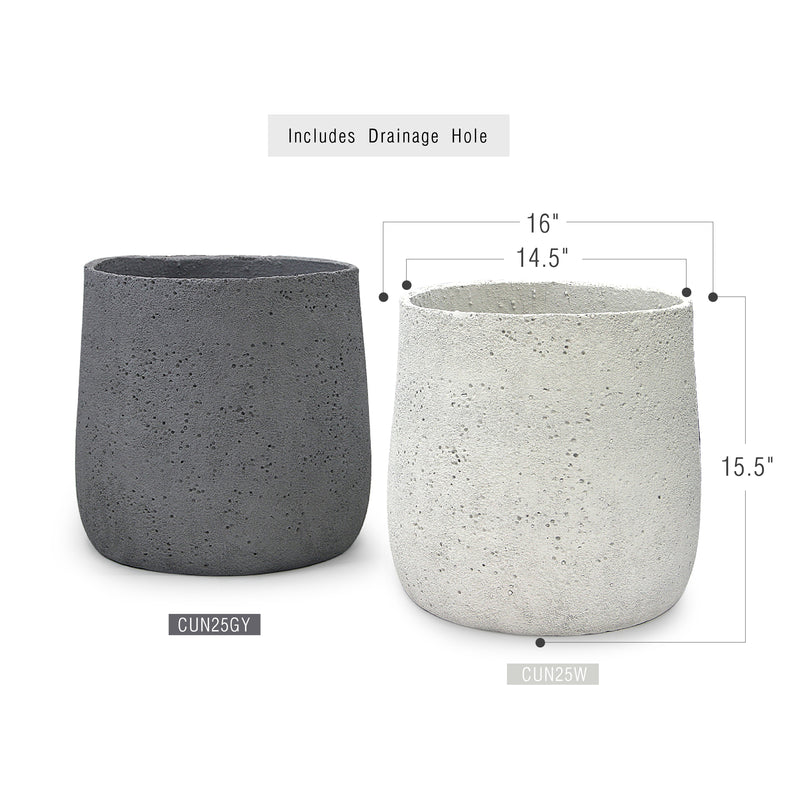 Cement Floor Planters