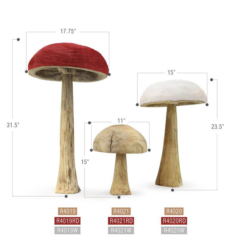 Wooden Mushroom
