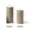 Earthen Curve Cylinder Vases