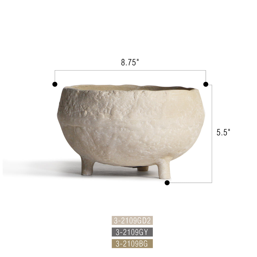 Aluminum Decorative Bowl Centerpiece