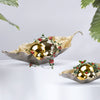 Aluminum Legacy Leaf Tray - Wholesale Designer Metal Candleholders & Candelabras, Modern Centerpieces, Contemporary Plant Stands in Bulk for Interior Design & Home Decor | Unlimited Containers Inc
